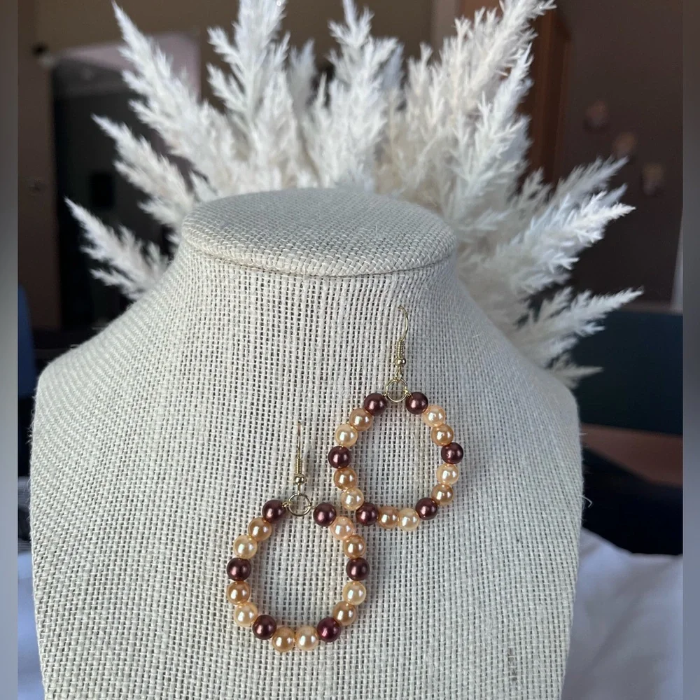 🤎🧡Handmade Earrings🧡🤎 - Picture 5 of 10